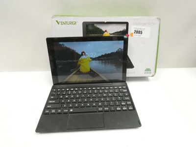 Lot 2005 - Venturer Challenger 10 Pro tablet with 16GB HD,...