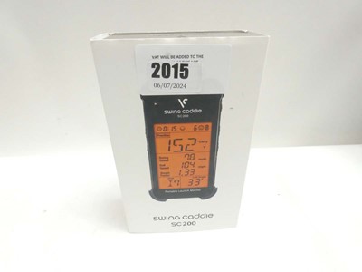 Lot 2015 - Swing Caddie SC200 Portable Launch Monitor