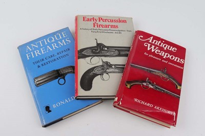 Lot 49 - 3 Vols: Antique Firearms Their Care, Repair &...