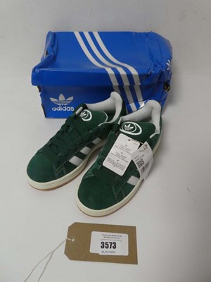 Lot Boxed pair of Adidas Campus trainers,...