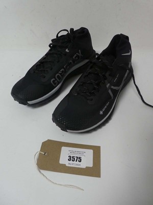 Lot Pair of Nike Trail trainers, black, UK 7.5