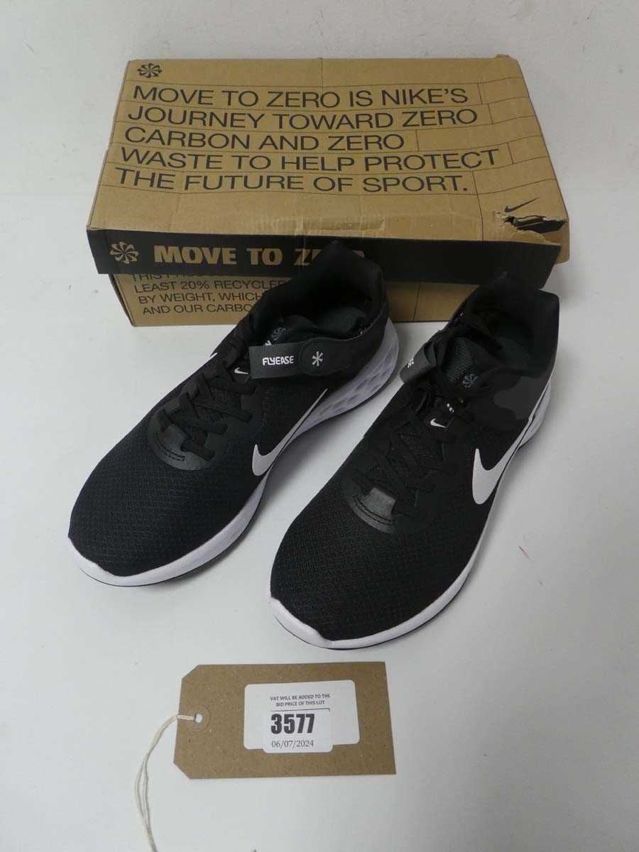 Lot 3577 - Boxed pair of ladies Nike Revolution 6 Flyease...