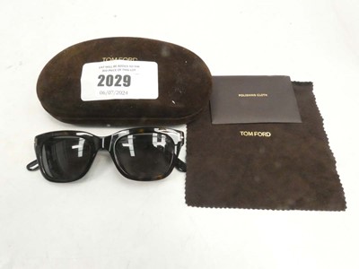 Lot 2029 - Tom Ford Snowden TF237 sunglasses with case