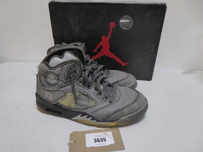 Lot Boxed pair of Nike Air Jordan 5 retro...