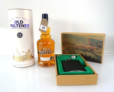 Lot 33 - A bottle of Old Pulteney 12 Year Old Maritime...