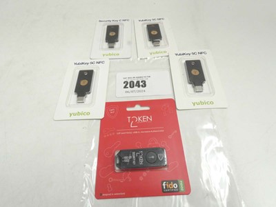 Lot 2043 - USB security authenticators; Token2 and 4x...