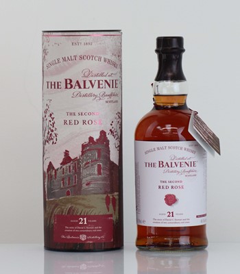 Lot 23 - A bottle of The Balvenie The Second Red Rose...