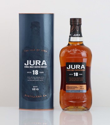 Lot 26 - A bottle of JURA 18 year old Red Wine Finish...