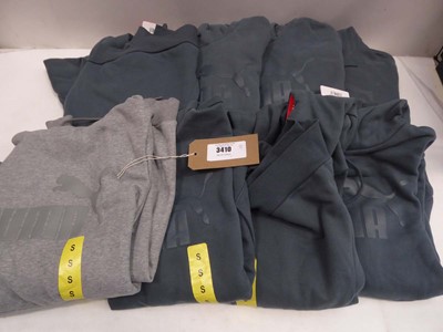 Lot 8 Puma hoodies in mixed sizes and colours