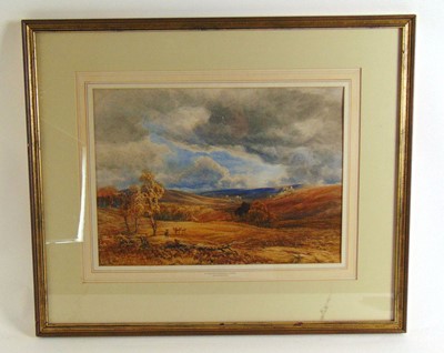 Lot 153 - John Keeley, RBSA (1849-1930), 'A Valley,...