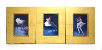 Lot 278 - Charmian Edgerton (b. 1944), 'Waiting', signed,...