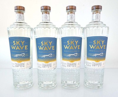 Lot 50 - 4 bottles of The Sky Wave White Horse London...