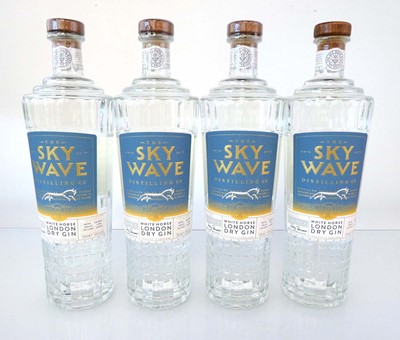 Lot 53 - 4 bottles of The Sky Wave White Horse London...