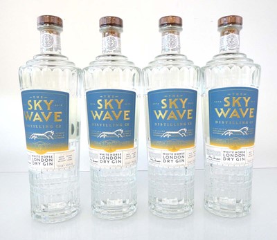 Lot 54 - 4 bottles of The Sky Wave White Horse London...