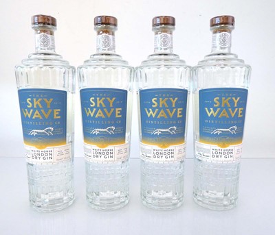Lot 55 - 4 bottles of The Sky Wave White Horse London...