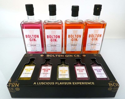 Lot 65 - 4 bottles & a Gift set of Bolton Gin, 2x Cola...