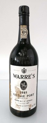 Lot 323 - A bottle of 1985 Warre's Vintage Port Portugal...
