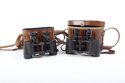 Lot 8 - Leather cased pair Thos. Armstrong & Brother...