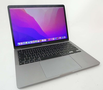 Lot 2010 - MacBook Pro 13" 2022 A2338 Space Grey laptop...