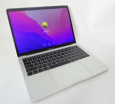 Lot 2014 - MacBook Pro 13" 2017 A1708 Silver laptop with...