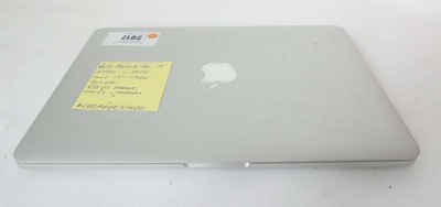 Lot 2017 - MacBook Pro 13" 2014 A1502 Silver laptop with...