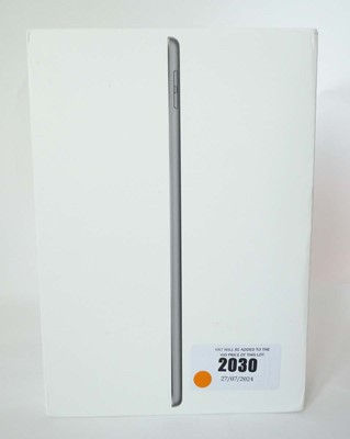 Lot 2030 - iPad 9th Gen 64GB A2602 Space Grey tablet with...