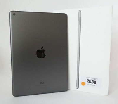 Lot 2030 - iPad 9th Gen 64GB A2602 Space Grey tablet with...