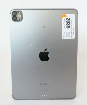 Lot 2039 - iPad Pro 11" 4th Gen 128GB A2761 Space Grey...