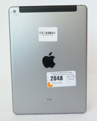 Lot 2048 - iPad 5th Gen 32GB A1823 Space Grey tablet