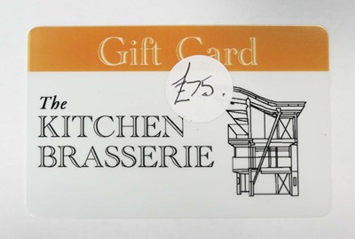 Lot 373 - The Kitchen Brasserie (x1) - Total face value £75