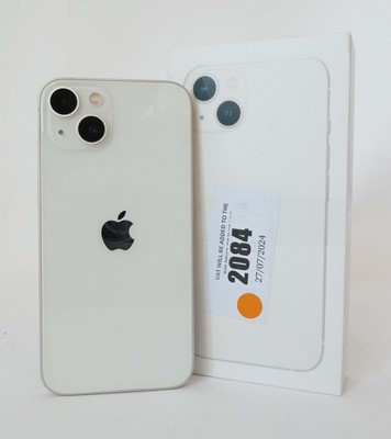 Lot 2084 - iPhone 13 128GB Starlight with box