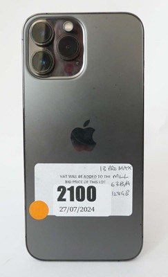 Lot 2100 - iPhone 13 Pro Max 128GB Graphite