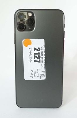Lot 2127 - iPhone 11 Pro Max 256GB Space Grey