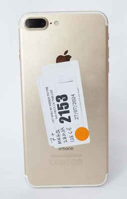 Lot 2153 - iPhone 7 Plus 128GB Gold