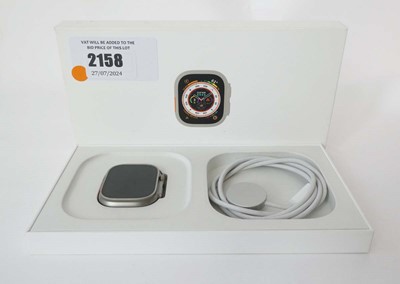 Lot 2158 - Apple Watch Ultra 49MM Titanium Case