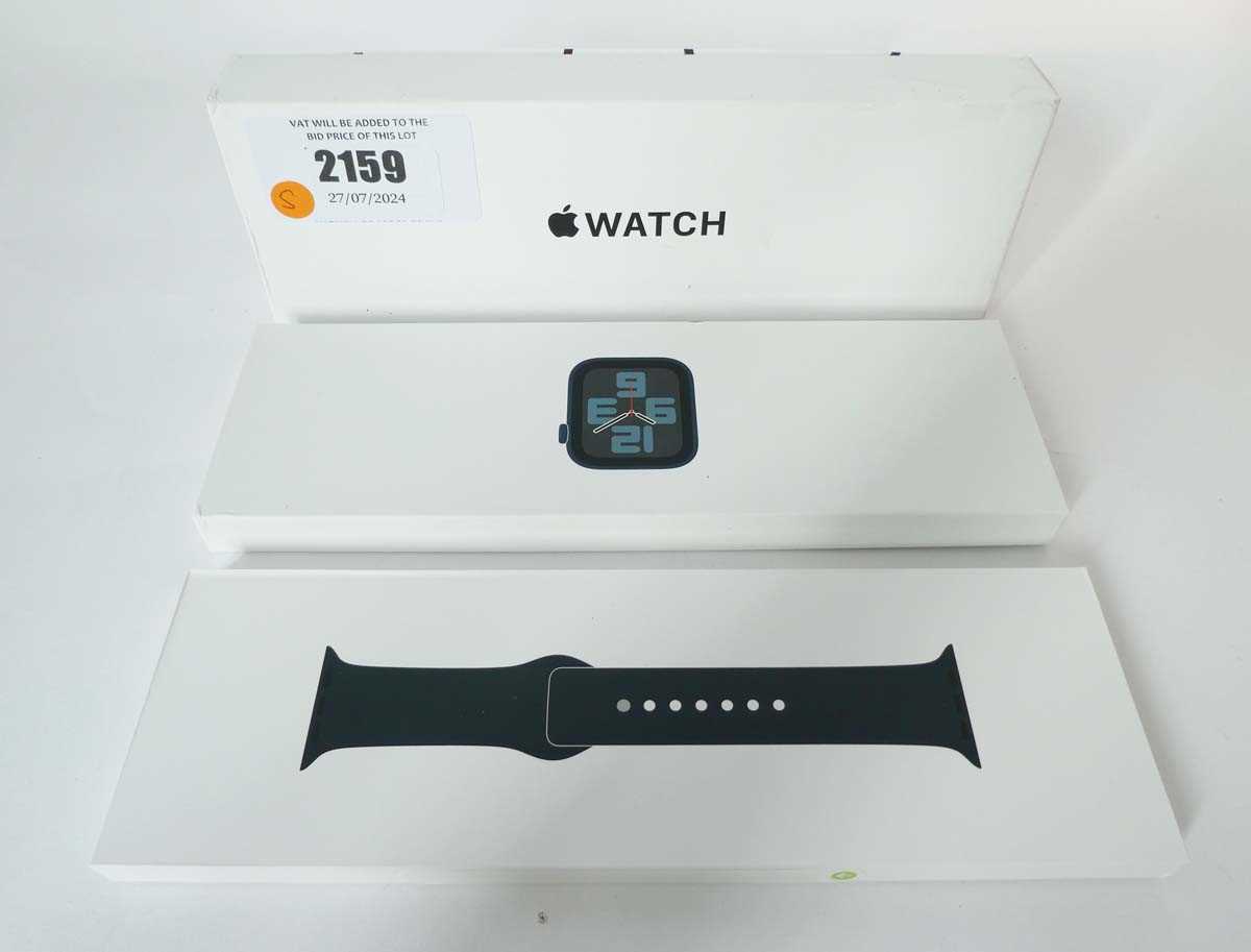 Lot 2159 - *Sealed* Apple Watch SE 2nd Gen 44mm Midnight Alu
