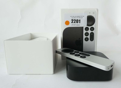 Lot 2201 - Apple TV 4K 64GB, boxed