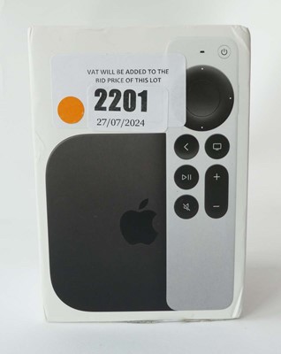 Lot 2201 - Apple TV 4K 64GB, boxed