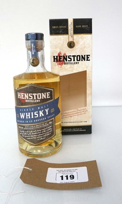 Lot 119 - A bottle of Henstone Distillery Single Malt...