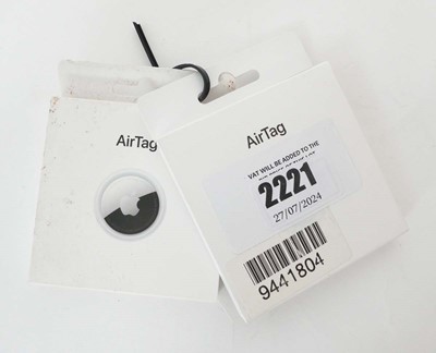 Lot 2221 - 2x sealed AirTag single packs
