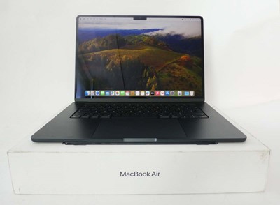 Lot 2242 - MacBook Air 15" 2024 A3114 Midnight laptop...