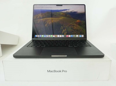Lot 2243 - MacBook Pro 14" 2023 A2992 Midnight laptop...