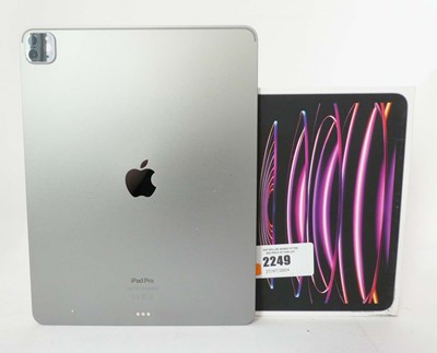 Lot 2249 - iPad Pro 12.9" 6th Gen 128GB A2436 Space Grey...
