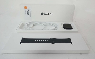 Lot 2254 - Apple Watch SE 2nd Gen 40mm Midnight Alu, boxed