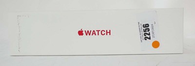 Lot 2256 - Apple Watch Series 8 45MM Red Alu, boxed