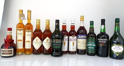 Lot 340 - 12 bottles, 2x 2001 St. Amandus Beerenauslese...