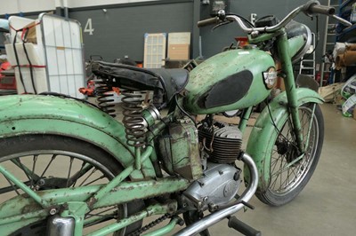 Lot 4036 - 1957 Royal Enfield Ensign 150cc motorcycle for...