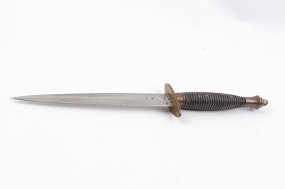 Lot 1035 - Fairbairn Sykes type fighting knife by J....