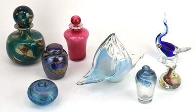 Lot 156 - A group of Murano, Mdina and other glass...