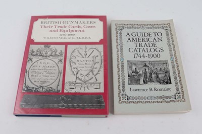 Lot 146 - 2 Vols: British Gunmakers Their Trade Cards,...